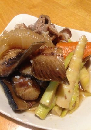 タケノコと身欠きニシンの煮物-レシピのメイン写真