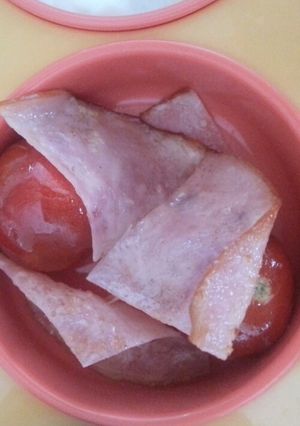 ミニトマトとハムのソテー-レシピのメイン写真