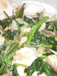 鶏とみょうがの梅マヨガーリック焼き-レシピのメイン写真