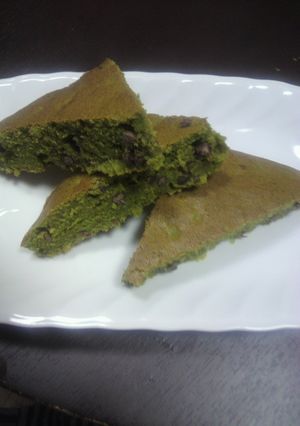小豆と抹茶のケーキ-レシピのメイン写真
