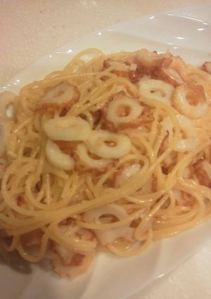 ちくわたらこパスタ-レシピのメイン写真