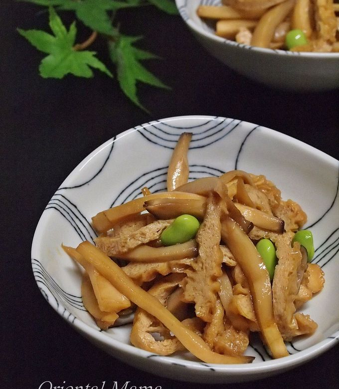 エリンギとお揚げの食感甘煮 by オリエンタルママ 【クックパッド