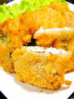 ささ身と大葉のパン粉焼き♡-レシピのメイン写真