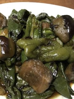 ピーマンとナスの大量消費。甘辛煮。-レシピのメイン写真