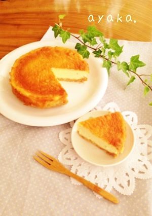 私の大好き♡秘密のベイクドチーズケーキ♪-レシピのメイン写真
