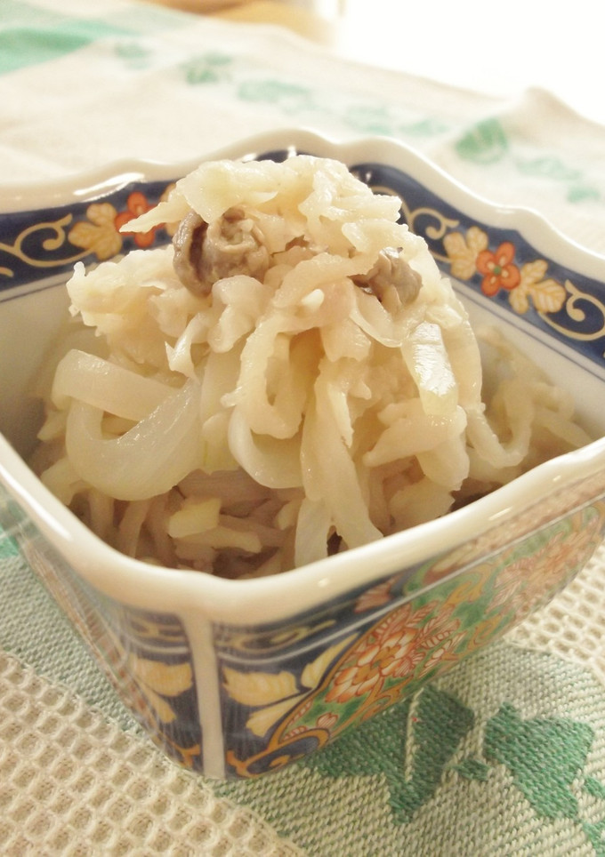 切干大根と豚肉と玉ねぎのさっぱり煮-レシピのメイン写真