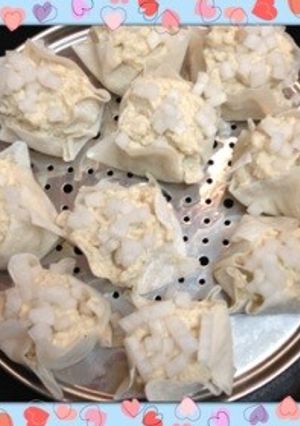 ふんわりっ！ササミと豆腐のシューマイ☆-レシピのメイン写真
