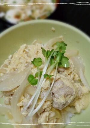 ふわふわ親子丼-レシピのメイン写真