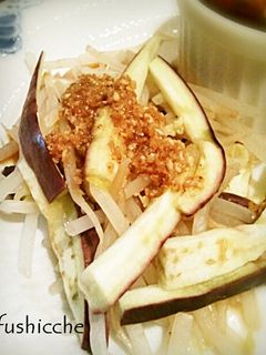 もやしと茄子の胡麻酢和え-レシピのメイン写真