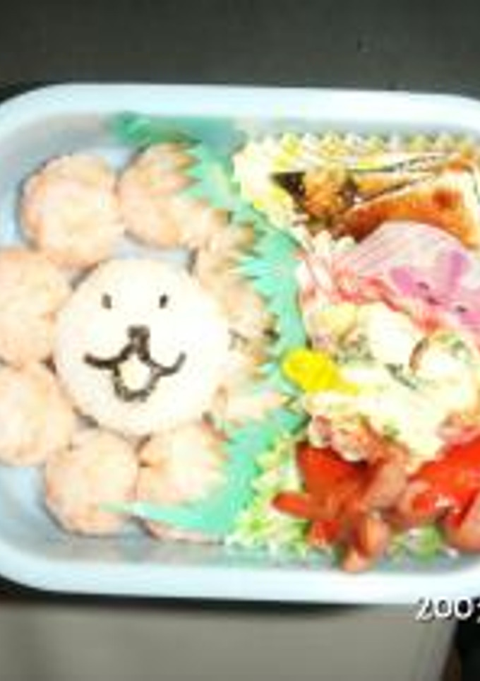 幼稚園（年少）　11月のお弁当-レシピのメイン写真