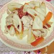 竹輪と豚肉炒め
