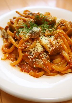 ランチ◎子供に◎ナポリタン風☆焼きうどん-レシピのメイン写真