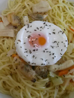 温玉のせ塩焼きそば-レシピのメイン写真