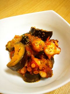 タコのピリ辛トマト煮-レシピのメイン写真