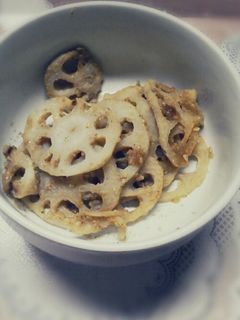 れんこん甘辛炒め*-レシピのメイン写真