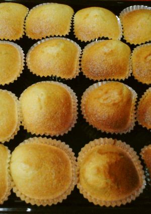 炭酸効果でふわっふわなカップケーキ♪-レシピのメイン写真