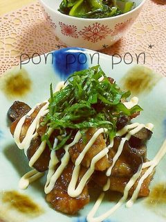 鶏肉となすのポン酢炒め-レシピのメイン写真