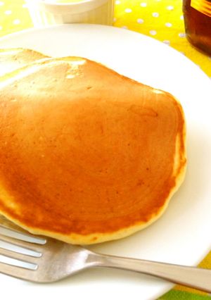 ✿ふんわり✿全粒粉入りホットケーキ-レシピのメイン写真