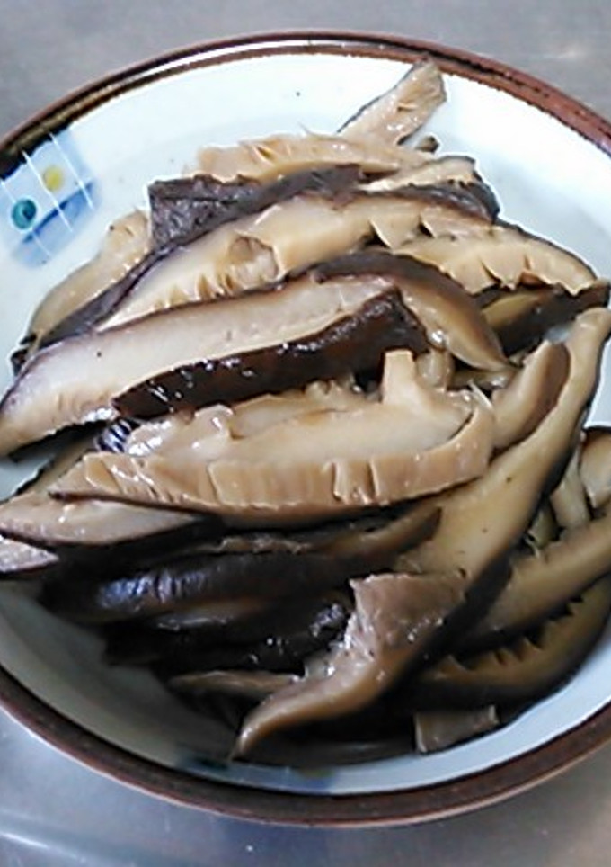 椎茸の煮物（太巻き用）-レシピのメイン写真