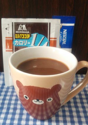 ＊カフェモカ★ハーフ&ハーフ＊-レシピのメイン写真
