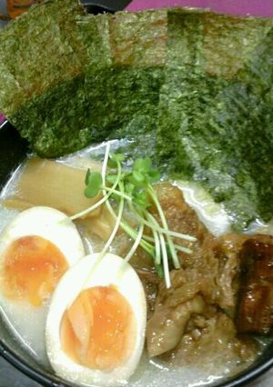 肉の茹で汁で☆自家製ラーメン-レシピのメイン写真