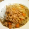 キャベツたっぷり簡単☆スープカレー風