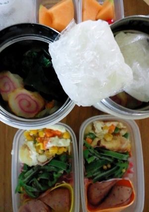 ステンレスカップ活用②お弁当-レシピのメイン写真