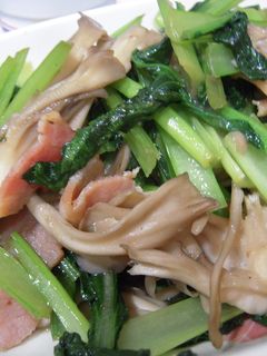 舞茸と小松菜のバター醤油炒め♪-レシピのメイン写真