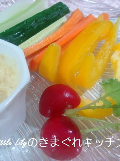 簡単ディップ 醤油麹とマヨネーズ-レシピのメイン写真