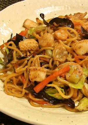 海鮮炒麺♪（シーフード入り中華焼きそば）-レシピのメイン写真