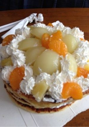 めっちゃ簡単誕生日ケーキ！-レシピのメイン写真