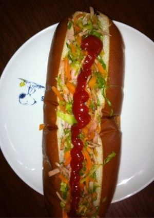 朝ごはんにホット犬-レシピのメイン写真