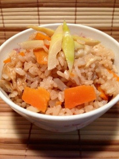 たけのこ炊き込みご飯-レシピのメイン写真