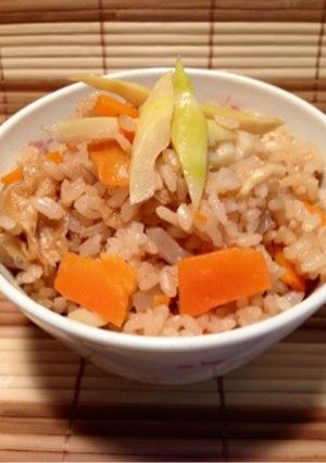 たけのこ炊き込みご飯-レシピのメイン写真