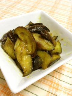 ダシダで☆ナスのカレー炒め-レシピのメイン写真