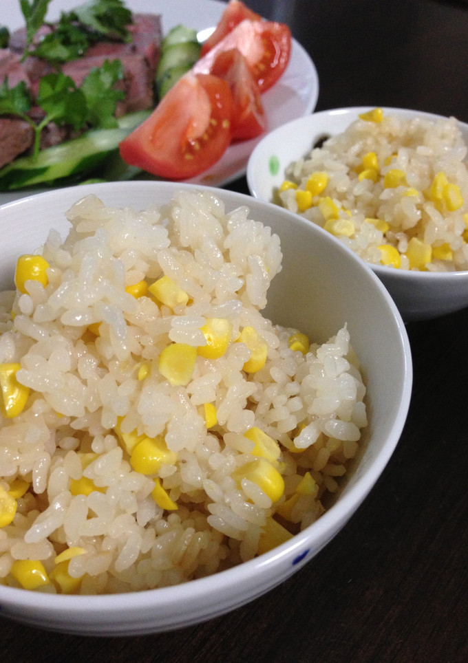 自然の甘さ☆とうもろこしご飯-レシピのメイン写真