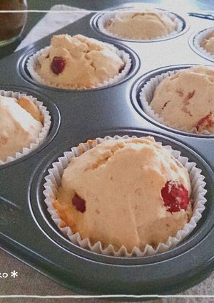 ✽胡桃とクランベリーのマフィン✽-レシピのメイン写真