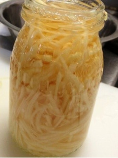 新生姜ハリハリ甘酢漬け〜梅の香り〜-レシピのメイン写真