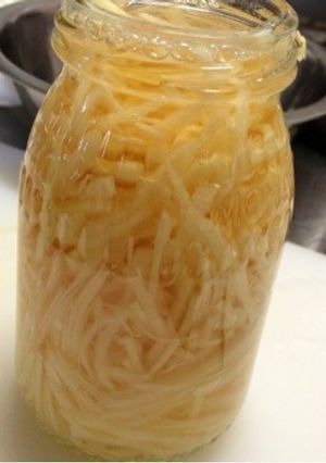 新生姜ハリハリ甘酢漬け〜梅の香り〜-レシピのメイン写真