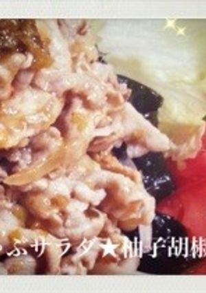 豚肉の冷しゃぶ★柚子胡椒＆ポン酢ドレ-レシピのメイン写真