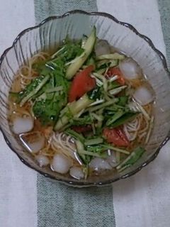 サラダそうめん-レシピのメイン写真