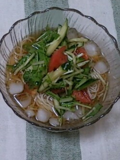 サラダそうめん-レシピのメイン写真