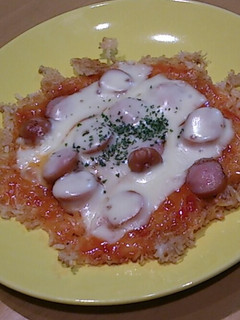 残ったそうめんで!簡単ピザ♪-レシピのメイン写真