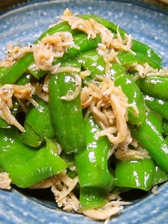 万願寺とうがらしとちりめんじゃこの炒り煮-レシピのメイン写真