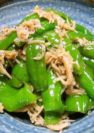 万願寺とうがらしとちりめんじゃこの炒り煮-レシピのメイン写真