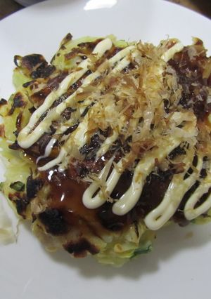 山いもたっぷりミニお好み焼き-レシピのメイン写真