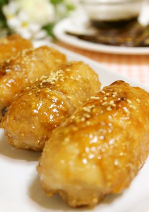 テリマヨ味＊キャべツとチーズの豚肉巻き-レシピのメイン写真