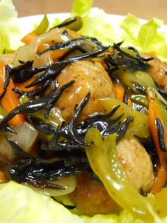 肉団子☆ひじきの甘酢あん-レシピのメイン写真