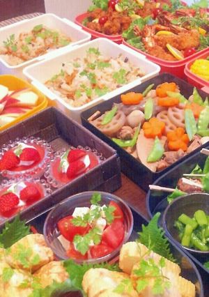 運動会弁当2013年 盛り付け-レシピのメイン写真