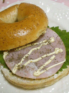 *大葉ハムクリチのトースト(サンド)*-レシピのメイン写真